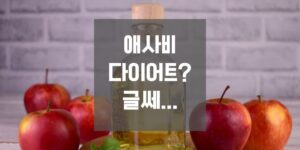 애사비 효능 및 다이어트 효과